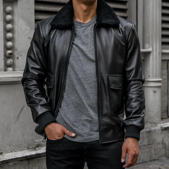 MensBlackG-1FlightLeatherBomberJacket2_540x