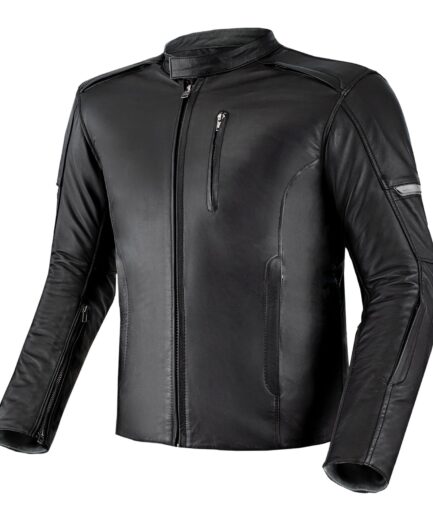 New Men's Fashion leather jacket in Black