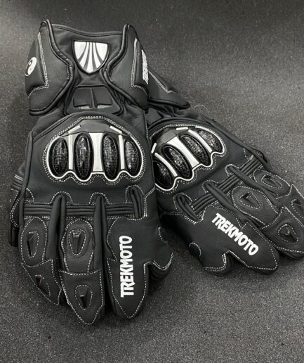 TML Leather Race Gloves - Black